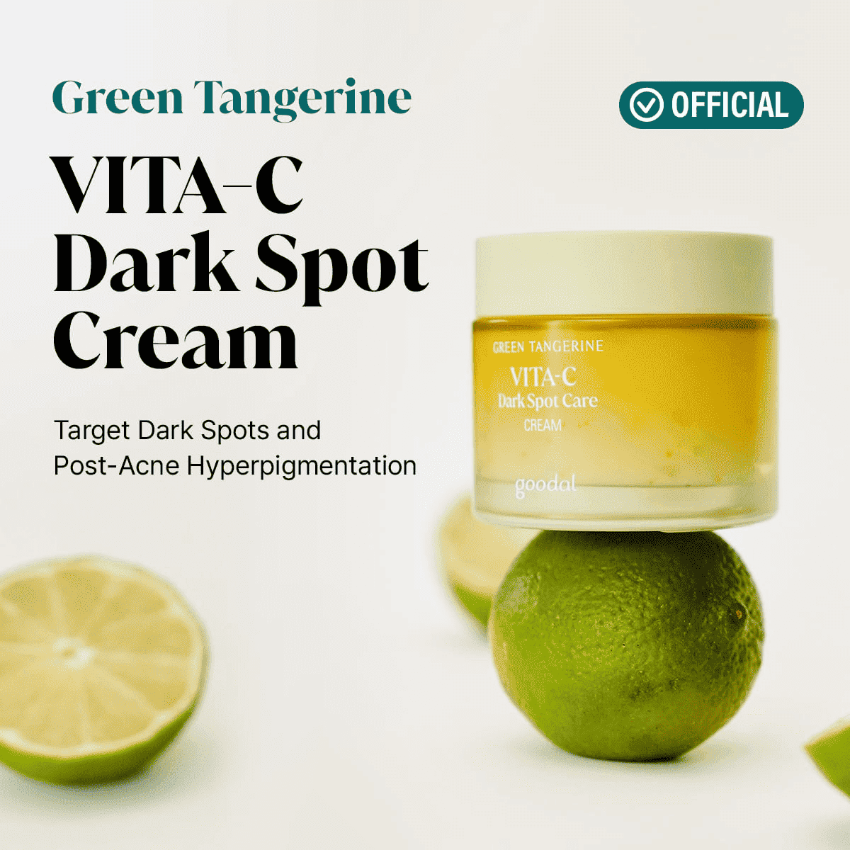 goodal Green Tangerine Vita C Dark Spot Care Cream 50ml Lakinza K-beauty