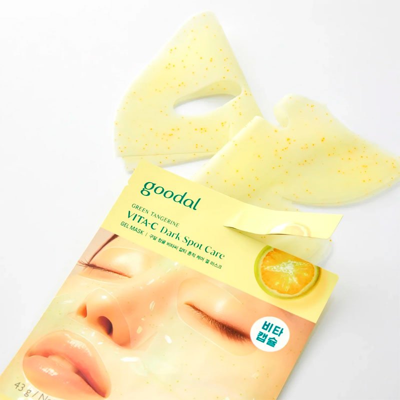 goodal Green Tangerine Vita C Dark Spot Care Gel Mask 43g | Lakinza K - beauty Canada