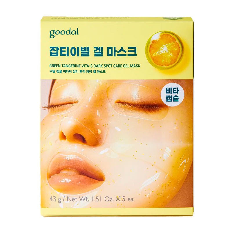 goodal Green Tangerine Vita C Dark Spot Care Gel Mask 43g Lakinza K-beauty