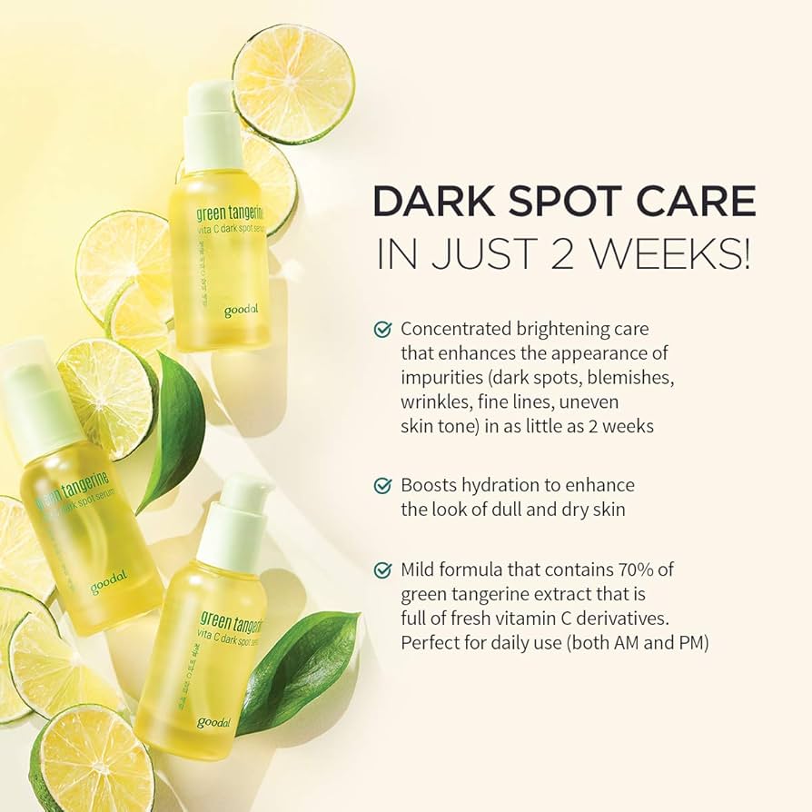 Goodal Green Tangerine Vita C Dark Spot Care Serum 40ml Lakinza K-beauty