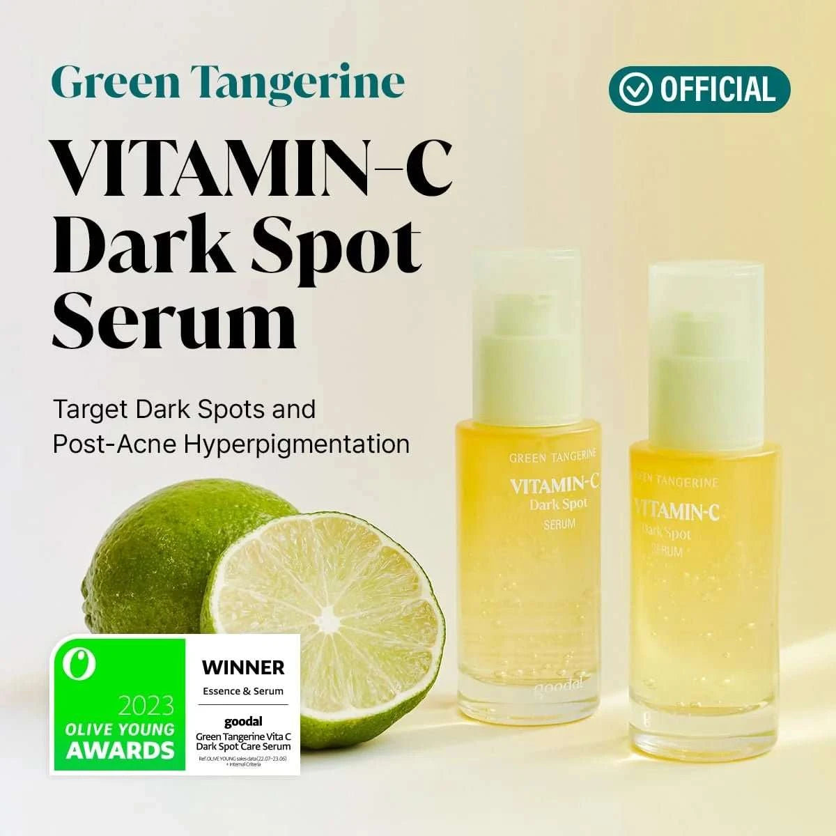 Goodal Green Tangerine Vita C Dark Spot Care Serum 40ml Lakinza K-beauty