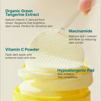 goodal Green Tangerine Vita C Toner Pad 140ml / 70pads | Lakinza K - beauty Canada