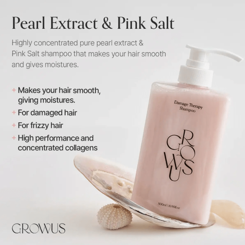 GROWUS Damage Therapy Shampoo EX 500ml | Lakinza K - beauty Canada
