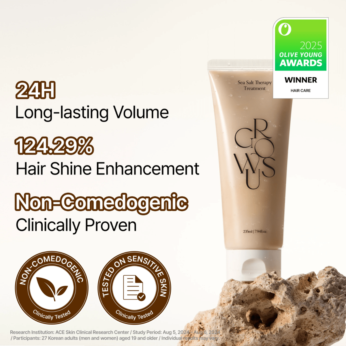 GROWUS Sea Salt Therapy Treatment 235ml Lakinza K-beauty