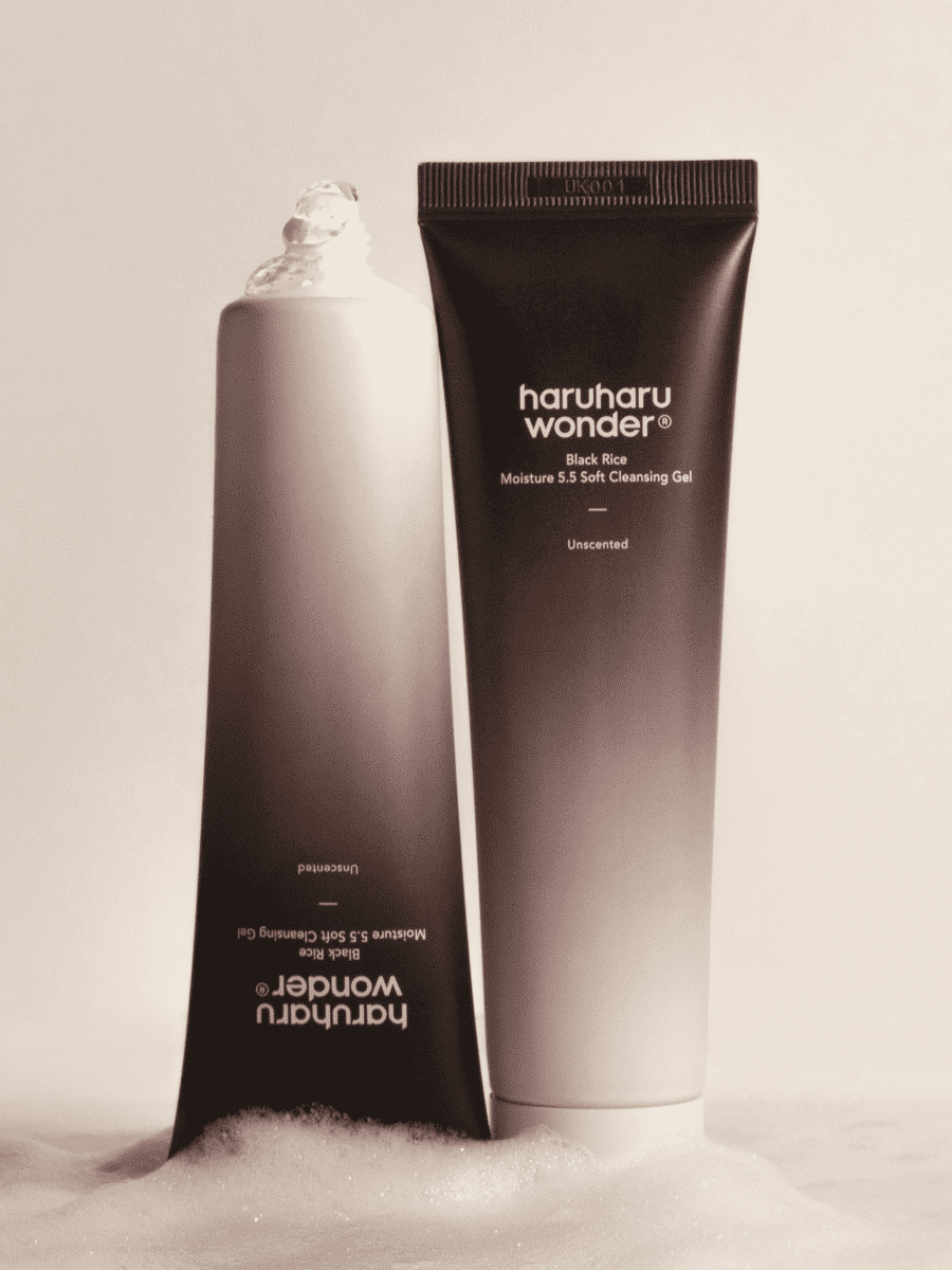 haruharu wonder Black Rice Moisture 5.5 Soft Cleansing Gel 100ml Lakinza K-beauty