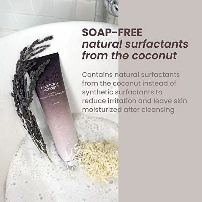 haruharu wonder Black Rice Moisture 5.5 Soft Cleansing Gel 100ml Korean Skincare