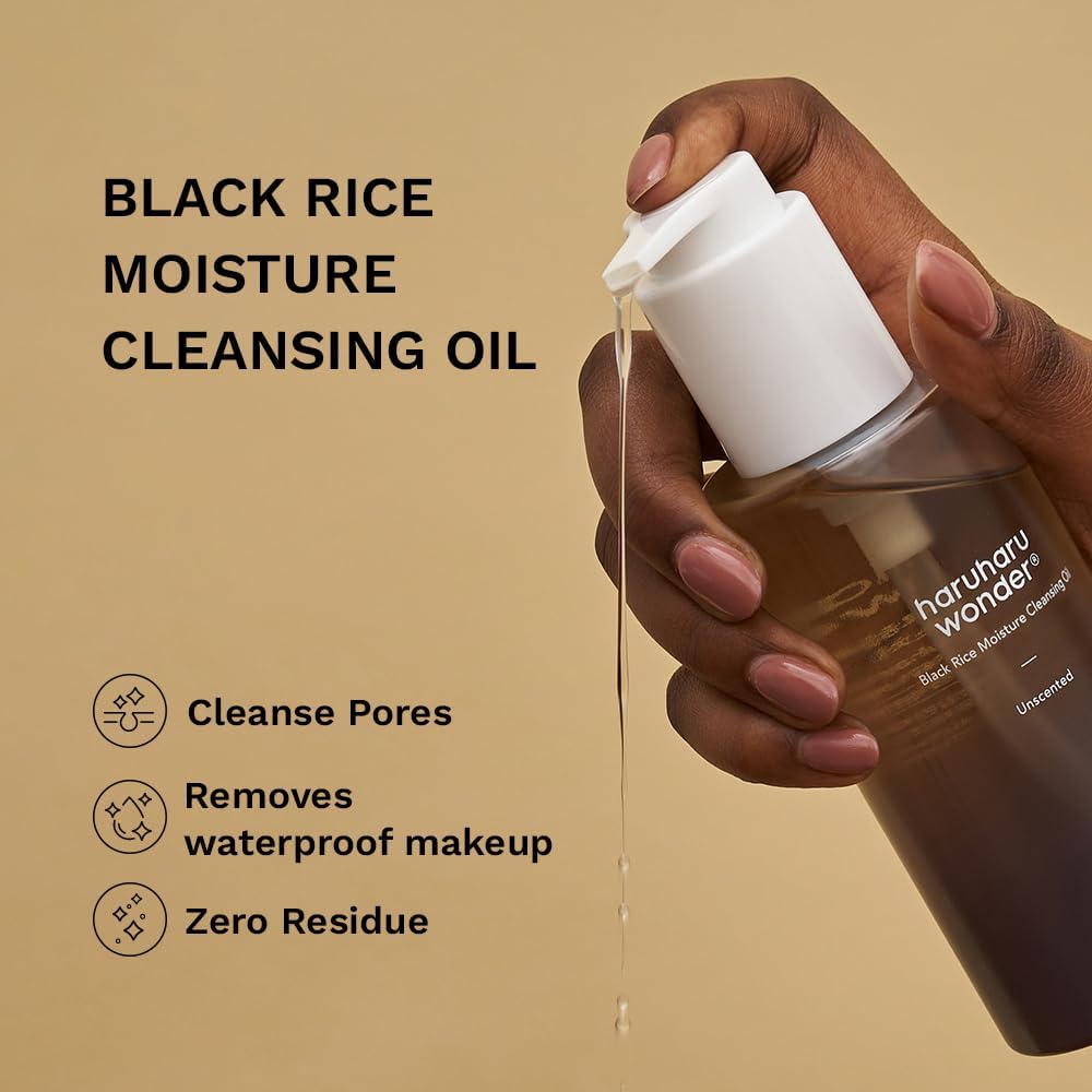 haruharu wonder Black Rice Moisture Deep Cleansing Oil 150ml | Lakinza K - beauty Canada
