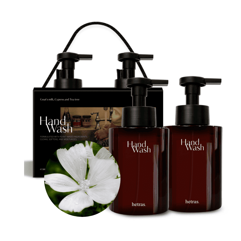 hetras Perfumed Bubble Hand Wash 515ml x 2 Lakinza K-beauty