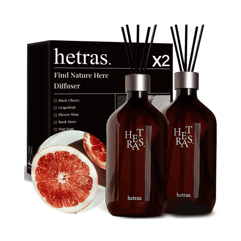 hetras Premium Diffuser 500ml x 2 Lakinza K-beauty