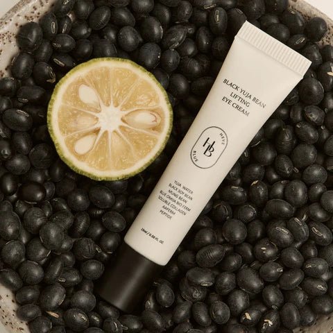 HEVEBLUE Black Yuja Bean Lifting Eye Cream 15ml Lakinza K-beauty