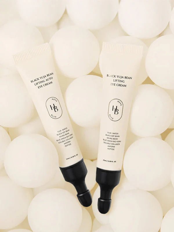 HEVEBLUE Black Yuja Bean Lifting Eye Cream 15ml Lakinza K-beauty