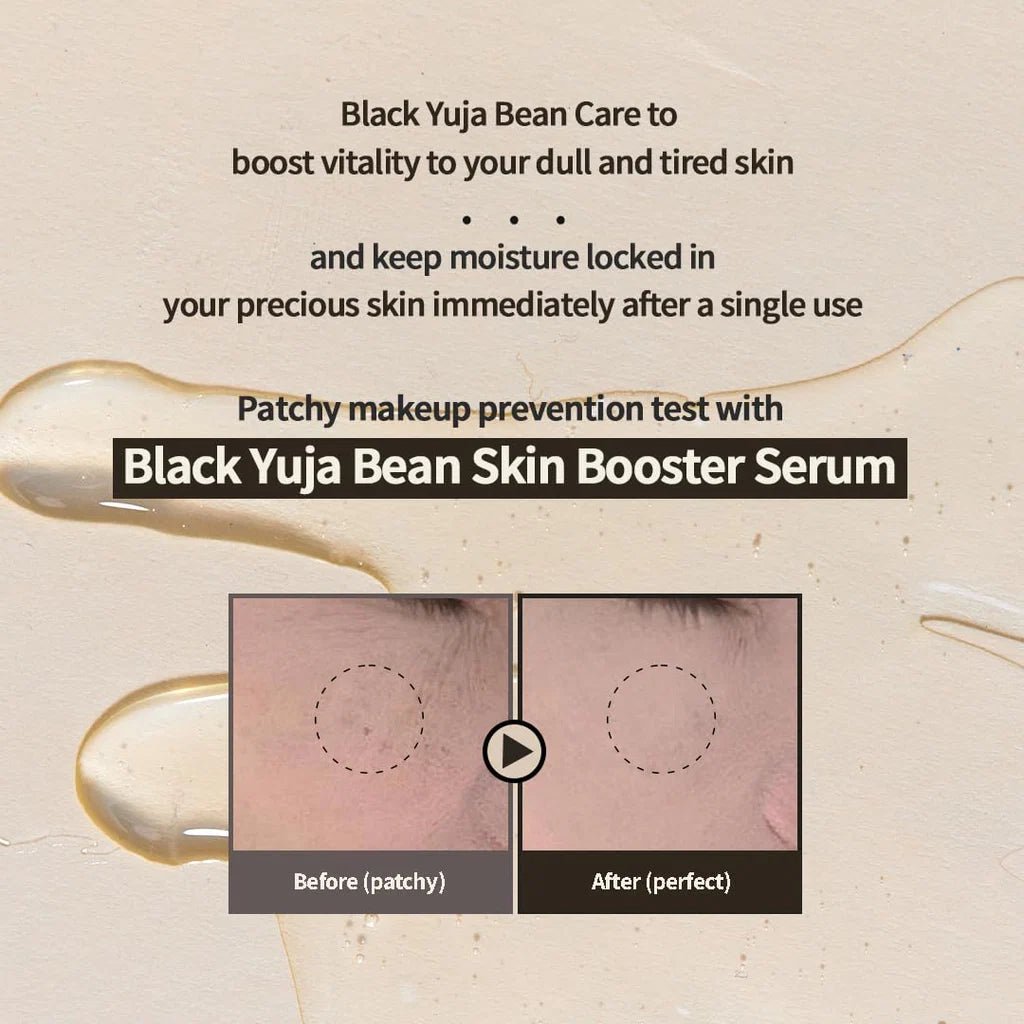 HEVEBLUE Black Yuja Bean Skin Booster Serum 42ml | Lakinza K - beauty Canada