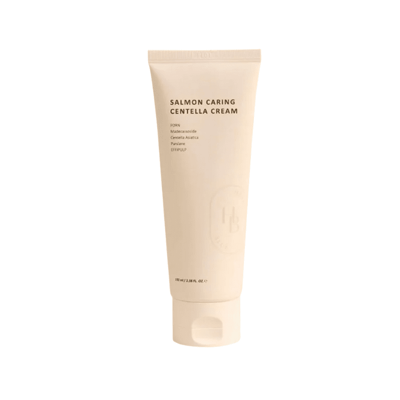 HEVEBLUE Salmon Caring Centella Cream 100ml Lakinza K-beauty