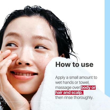 Illiyoon Ceramide Ato 6.0 Top to Toe Wash 500ml | Lakinza K - beauty Canada