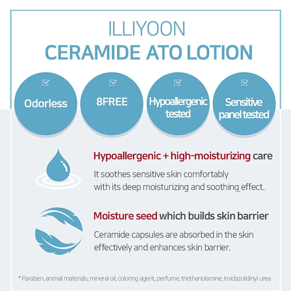 Illiyoon Ceramide Ato Lotion 350ml | Lakinza K - beauty Canada