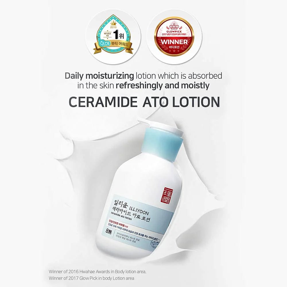 Illiyoon Ceramide Ato Lotion 350ml | Lakinza K - beauty Canada