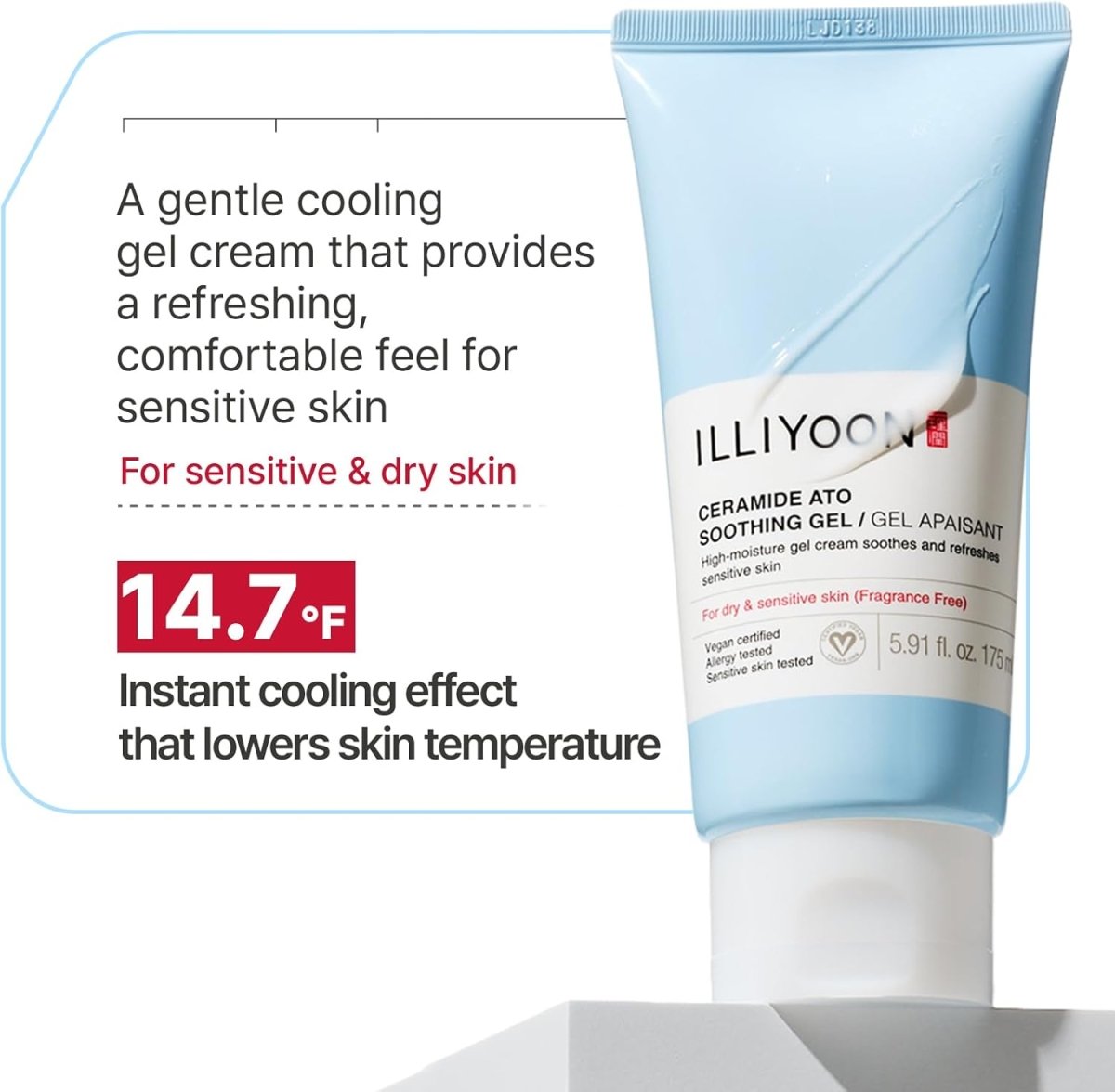 Illiyoon Ceramide Ato Soothing Gel 175ml | Lakinza K - beauty Canada