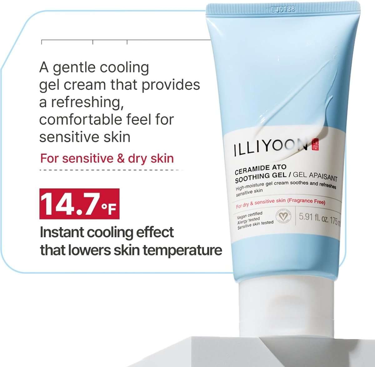 Illiyoon Ceramide Ato Soothing Gel 175ml Lakinza K-beauty
