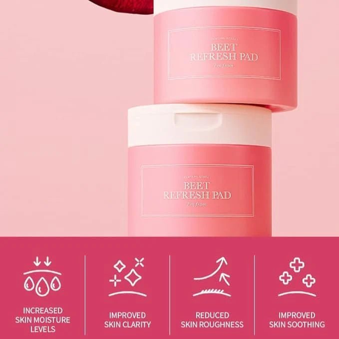 I'm From Beet Refresh Pad 260ml Lakinza K-beauty