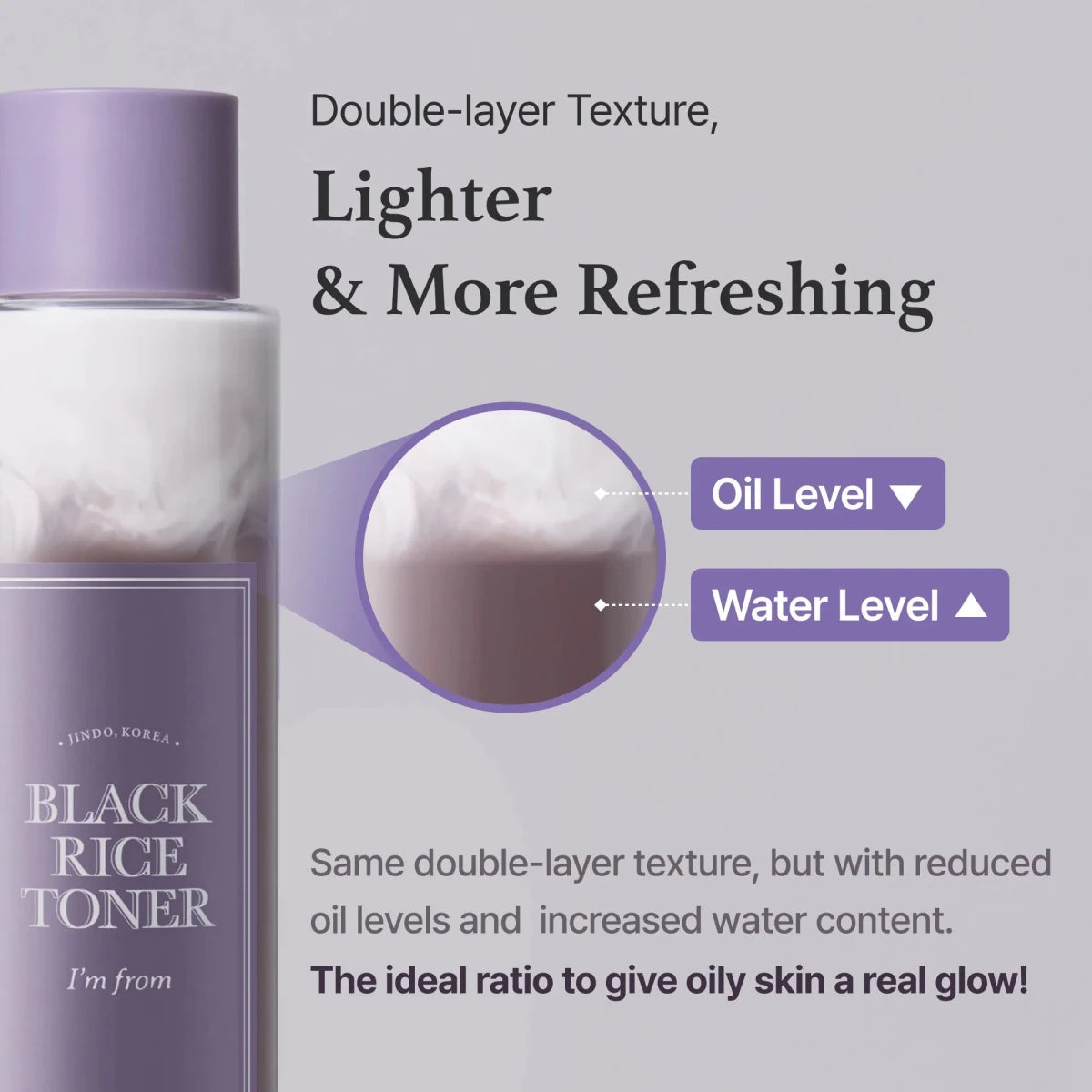 I'm From Black Rice Toner 150ml | Lakinza K - beauty Canada