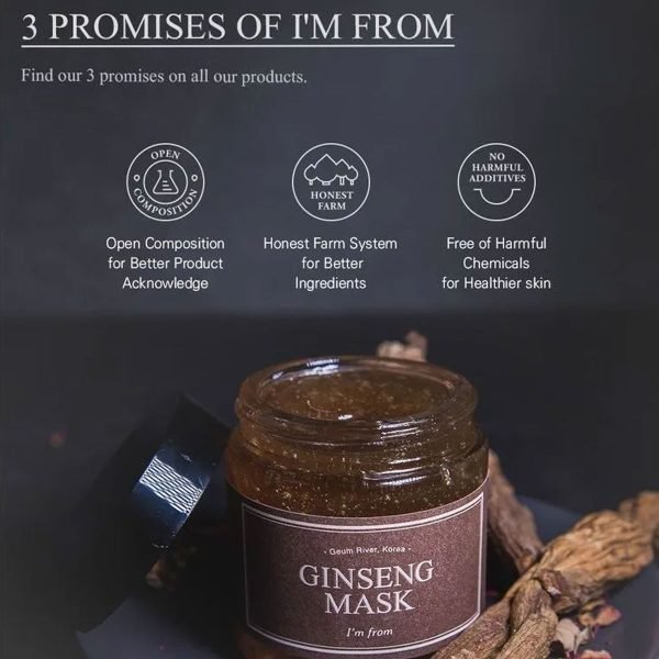 I'm From Ginseng Mask 120g Lakinza K-beauty