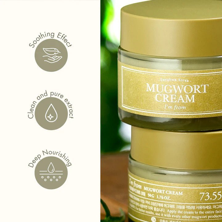 I'm From Mugwort Cream 50g | Lakinza K - beauty Canada