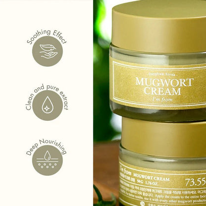 I'm From Mugwort Cream 50g | Lakinza K - beauty Canada
