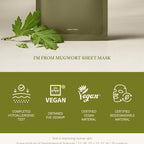 I'm From Mugwort Sheet Mask 23ml | Lakinza K - beauty Canada