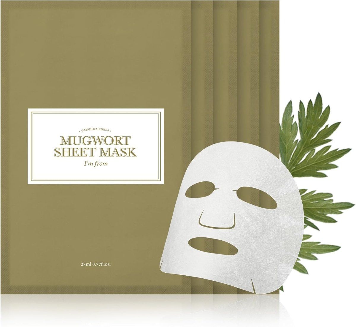 I'm From Mugwort Sheet Mask 23ml Lakinza K-beauty