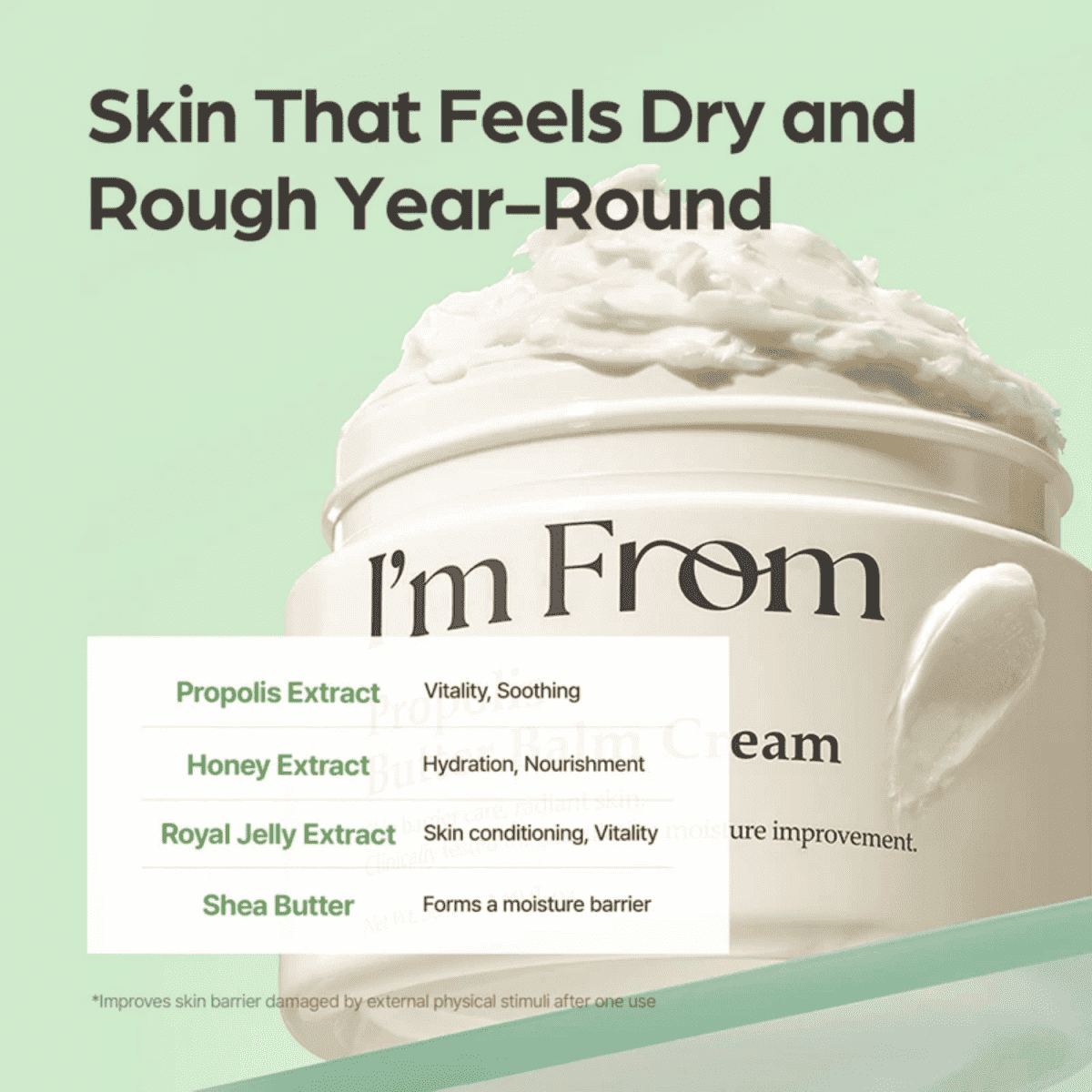I'm From Propolis Butter Balm Cream 50ml Lakinza K-beauty