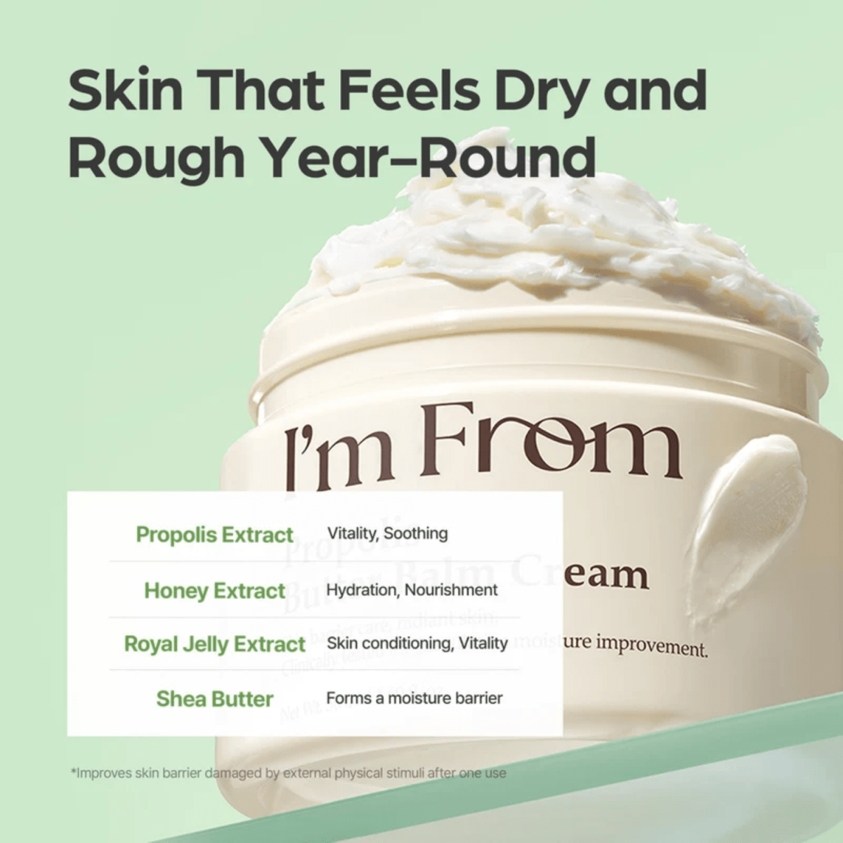 I'm From Propolis Butter Balm Cream 50ml Lakinza K-beauty