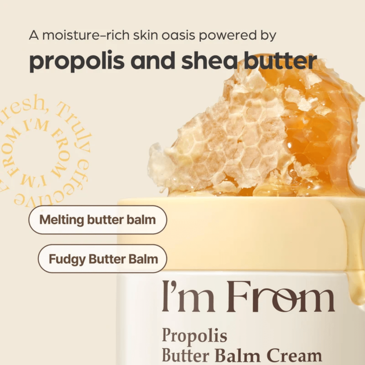 I'm From Propolis Butter Balm Cream 50ml Lakinza K-beauty