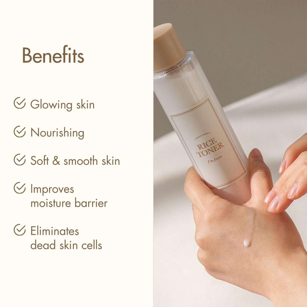 I'm From Rice Toner 150ml Lakinza K-beauty
