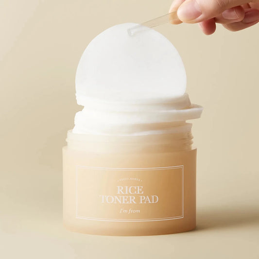 I'm From Rice Toner Pad 140ml / 60pads | Lakinza K - beauty Canada