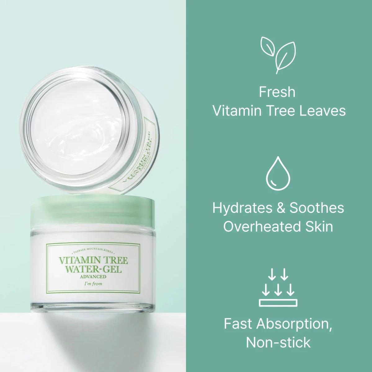 I'm from Vitamin Tree Water Gel 75g Lakinza K-beauty