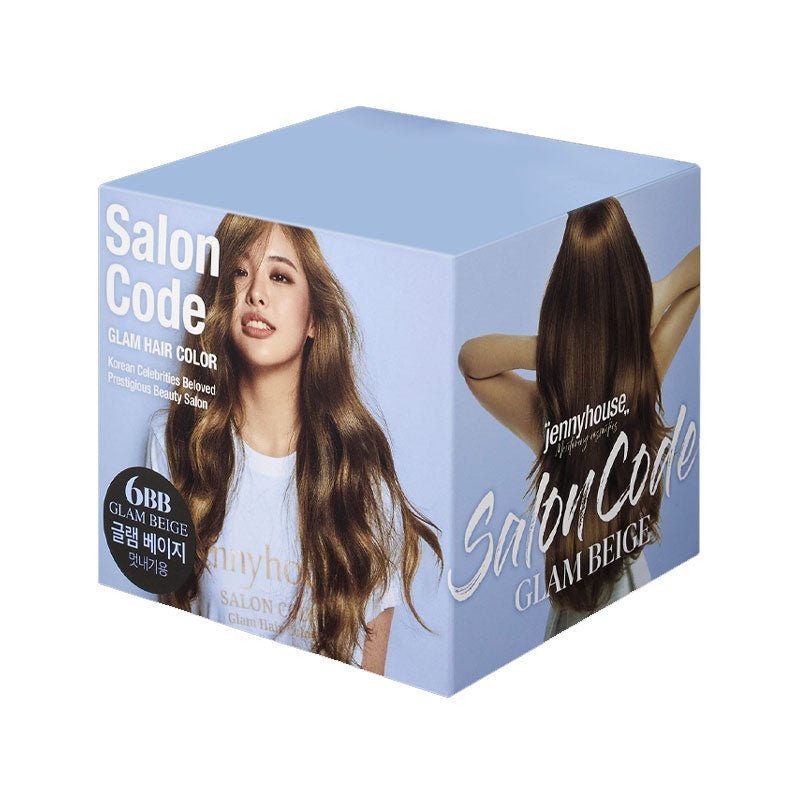 Jennyhouse Salon Code Glam Hair Color 70ml*2 Lakinza K-beauty
