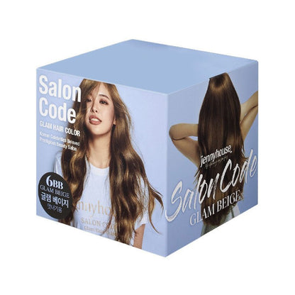 Jennyhouse Salon Code Glam Hair Color 70ml*2 | Lakinza K - beauty Canada