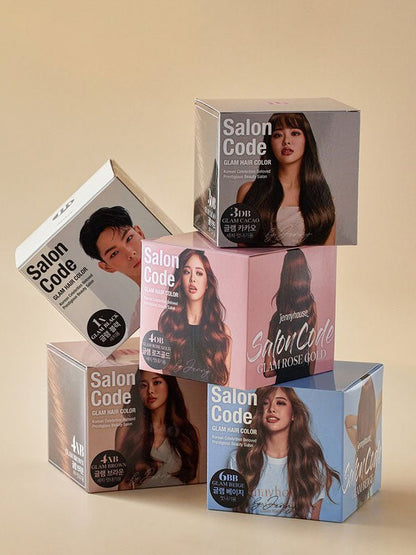 Jennyhouse Salon Code Glam Hair Color 70ml*2 | Lakinza K - beauty Canada