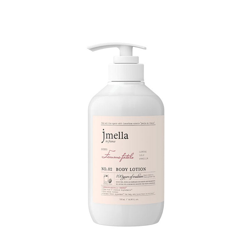 Jmella In France Femme Fatale Body Lotion 500ml Lakinza K-beauty