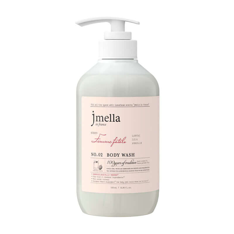 Jmella In France Femme Fatale Body Wash 500ml Lakinza K-beauty