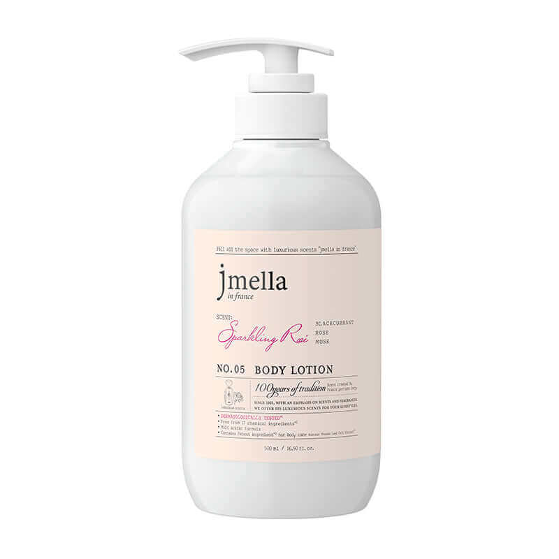 Jmella In France Sparkling Rose Body Lotion 500ml Lakinza K-beauty