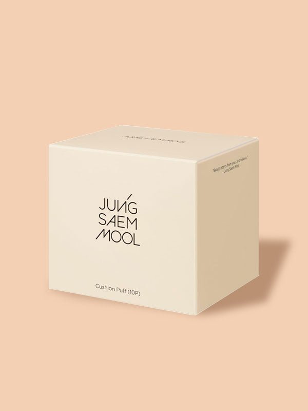 JUNGSAEMMOOL Cushion Puff 10P Lakinza K-beauty