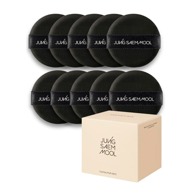 JUNGSAEMMOOL Cushion Puff 10P Lakinza K-beauty