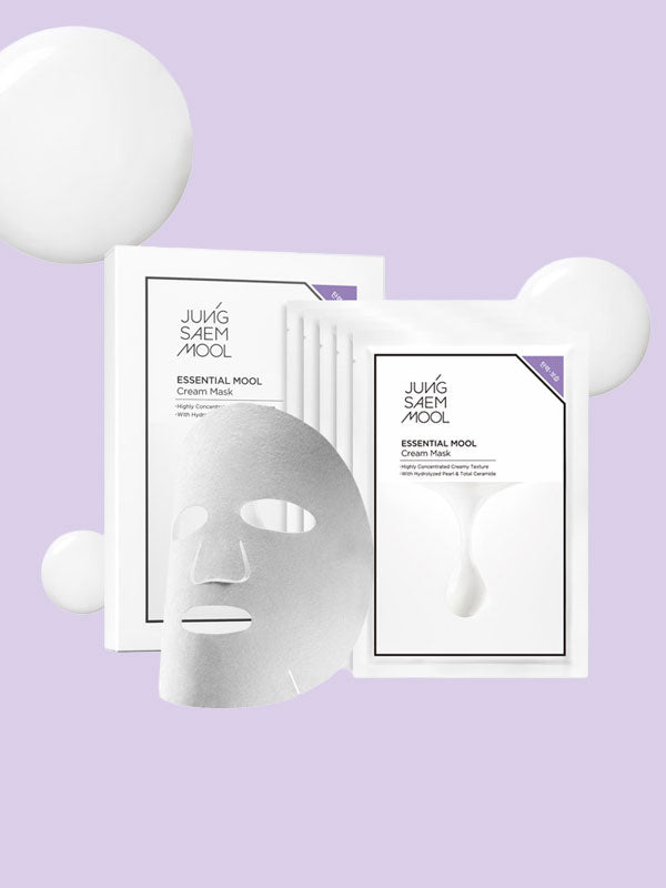 JUNGSAEMMOOL Essential Mool Cream Mask Set 28g Lakinza K-beauty