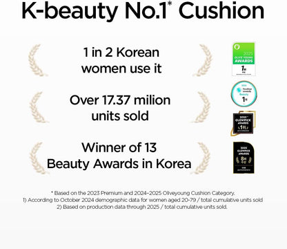 JUNGSAEMMOOL Essential Skin Nuder Cushion + Refill | Lakinza K - beauty Canada