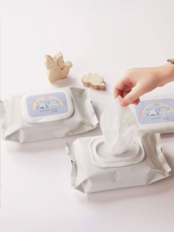 JUNGSAEMMOOL KIDS Soft Cleansing Tissue 30pcs Lakinza K-beauty