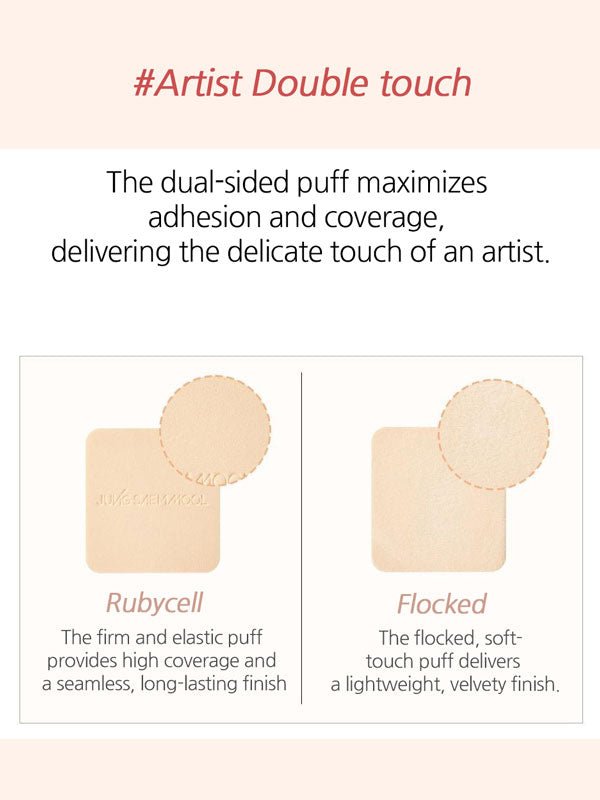 JUNGSAEMMOOL Masterclass Powder Foundation Puff Lakinza K-beauty
