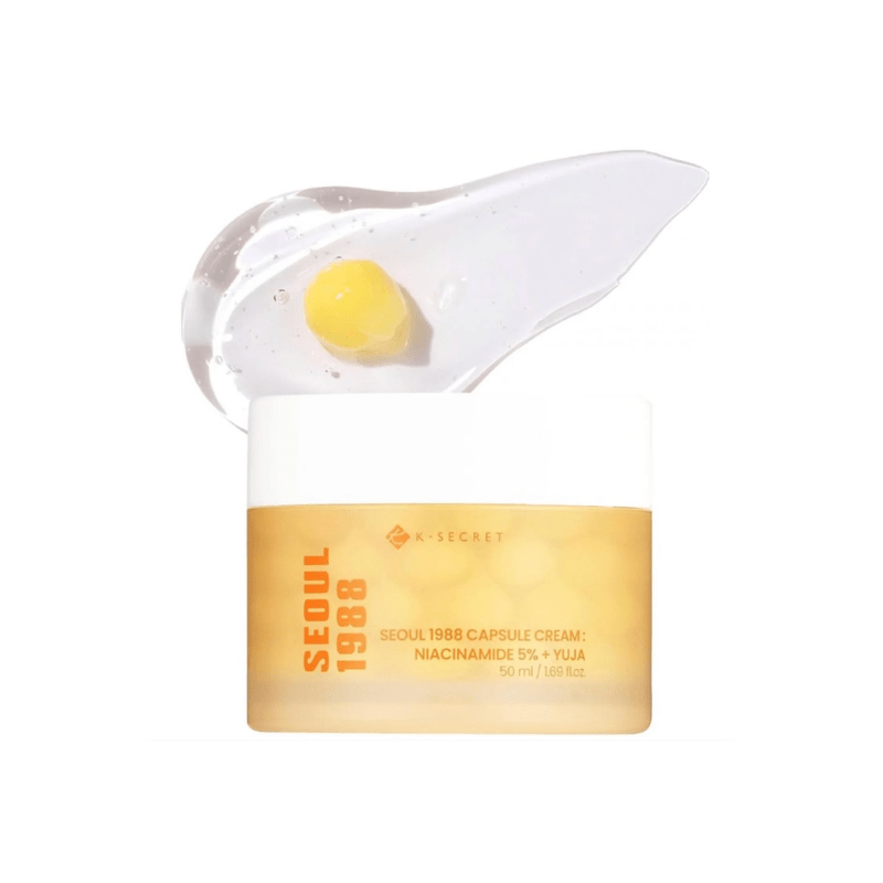 K-SECRET SEOUL 1988 Capsule Cream : Niacinamide 5% + Yuja 50g | Lakinza K-beauty Canada