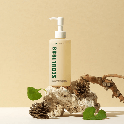 KSECRET SEOUL 1988 Cleansing Oil: Pine Cica 1% + Probiotics 200ml | Lakinza K - beauty Canada