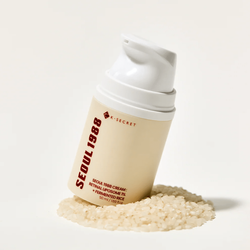 KSECRET SEOUL 1988 Cream: Retinal Liposome 1% + Fermented Rice 50ml | Lakinza K - beauty Canada